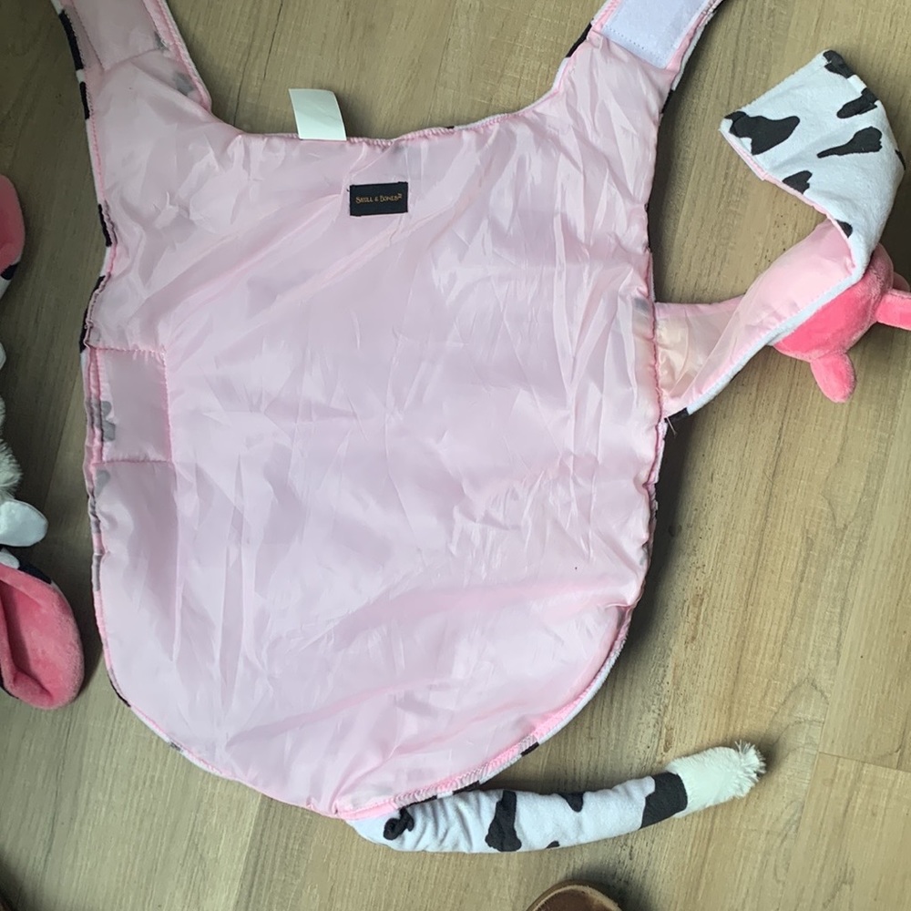 Skull‎ & Bones Dog Cow Halloween Costume Large - Picture 6 of 8